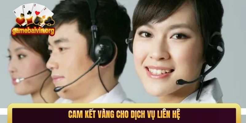 Cam kết vàng cho dịch vụ liên hệ