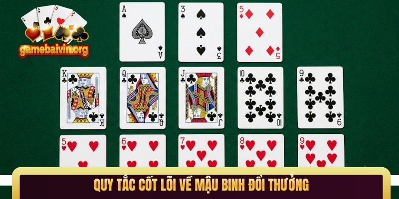 Quy tắc cốt lõi về mậu binh đổi thưởng