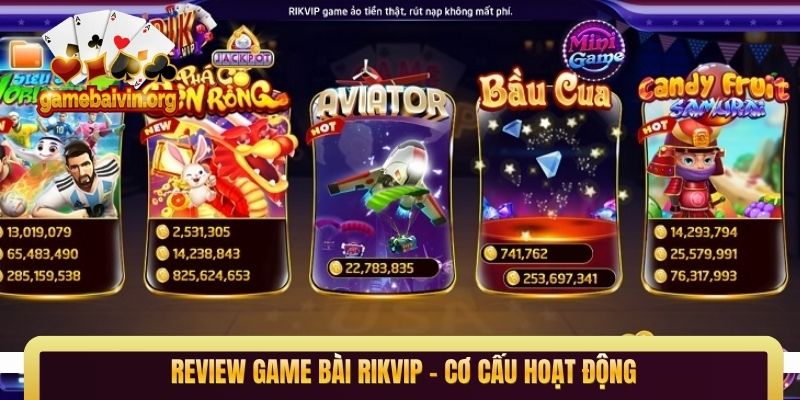 Review game bài Rikvip - Cơ cấu hoạt động