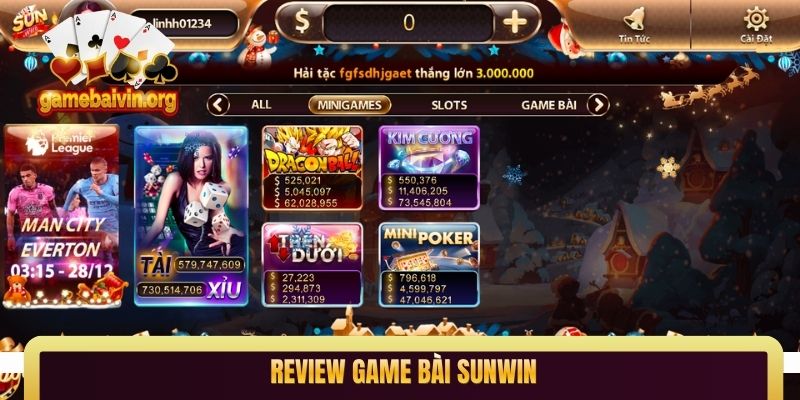 review game bài Sunwin
